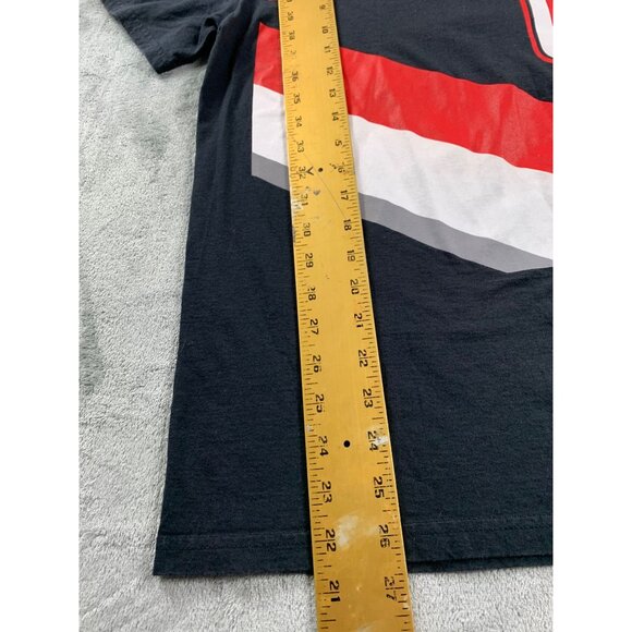 Portland Trail Blazers Damian Lillard #0 Men's Small Black T-Shirt Adidas NBA - Picture 5 of 9